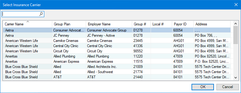 Creating coverage tables