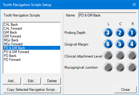 Tooth In Script Editing tooth navigation scripts