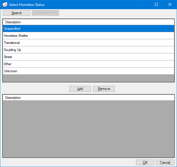 Select Status UDS - Patient Status Report