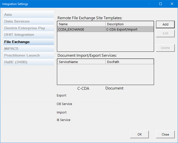 File Exchange Server Setting up File Exchange