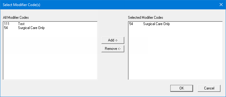 Cross coding procedures