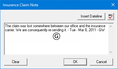 Patient Notes Report (Office Manager)