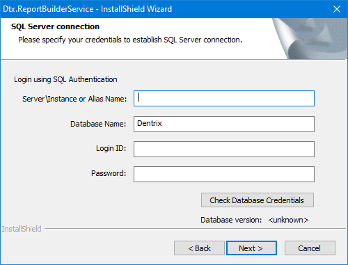 Upgrading the report scheduling service on the server