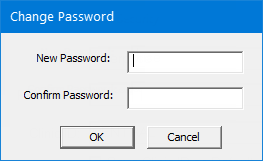 Changing the Enterprise user's password